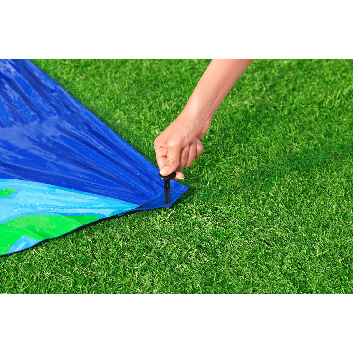 Tobogan acvatic Bestway 488 x 138 cm Glisant Double